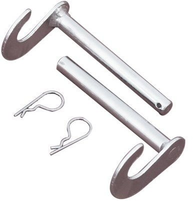 BikeTek Motorcycle Paddock Stand Bobbin Hook Adaptors Swingarm Spool Hooks