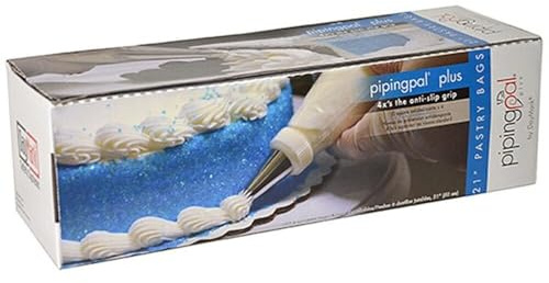 DayMark Safety Systems-IT112794 21 PipingPal Plus Disposable Pastry Bag with Dispenser (100 Bags)