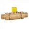 Caleffi 647050 Valvola di Zona a Sfera, 2 Vie, 3/4