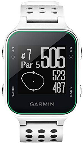 Garmin Approach S20, GPS Golf Watch with Step Tracking, Preloaded Courses, White