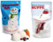 Liebeskummerpillen Schneemann-Baukit & Herzliche Schneemannsuppe, Bau dein eigenes Winterwunder mit 3 Schneebällen, 1 Möhrennase, Knöpfen und 26 g Marshmallows, Ideal zum füllen von Adventskalendern