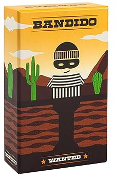 Helvetiq, Bandido, Kooperatives Spiel, Spannendes Gesellschaftsspiel mit kniffligen Tunnel-Karten, Familienspaß mit Teamgeist, Für 1 bis 4 Spieler ab 6 Jahren