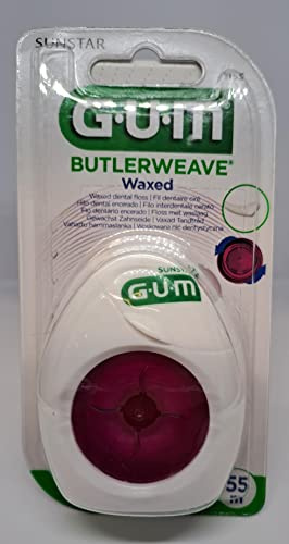 Butler GUM Fil Dentaire Ciré Butlerweave 1155