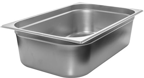 GN 1/1 Gastronormbehälter GN-Behälter Gastronorm Edelstahl 21 Liter Tiefe 150mm