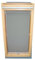 Hochwertiges Abdunkelungsrollo Rollo für Velux DKL Y/RHL Y-EP VL Y,VU Y,VKU Y45 grau // Verdunkelungsrollo/Verdunkelungs-Rollo/Fensterrollo