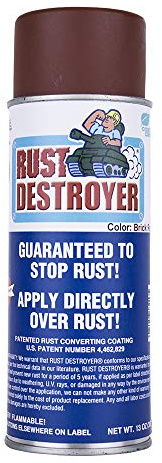 Advanced Protective Products Rust Destroyer Oil Base Red Primer Spray, 13-Ounce Aerosol
