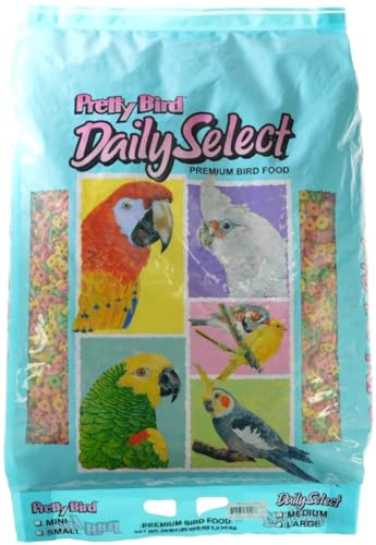 Pretty Bird International Bpb79118 20-Pound Daily Select Premium Bird Food, Large