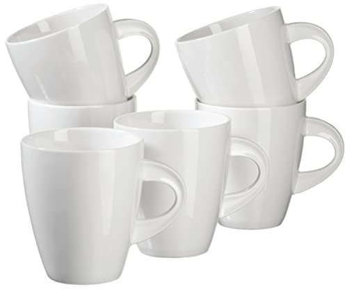 Verso by Mäser, Serie La Musica, Tazza da Caffè, in un Set da 6 Pezzi