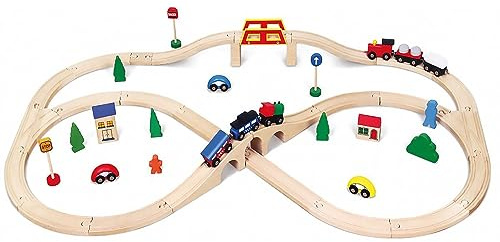 Viga Trätågset 49 delar