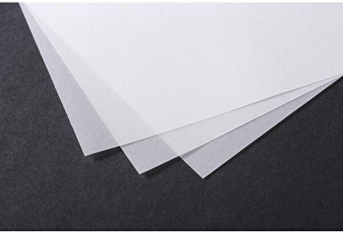 Clairefontaine 96505C - Ries Transparentpapier, 500 Blatt, DIN A4 21 x 29.7 cm, 70g, ideal für technische Zeichnen, 1 Ries, Extratransparent