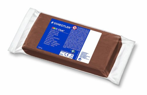 Staedtler Noris Club Plastilin-Knete, 1000 g, braun