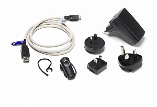 Flir T197771ACC Bluetooth-Headset för Värmekameror, Röstanteckning | Trådlös röstanteckning, mikrofon, autoparkoppling, öronclip, laddare och USB-kabel, för Exx och T