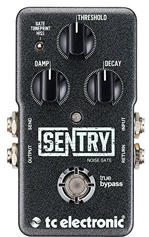 TC Electronic SENTRY NOISE GATE Pedale multibanda Noise-Gate con modalità Hard-Gate e TonePrint integrati*