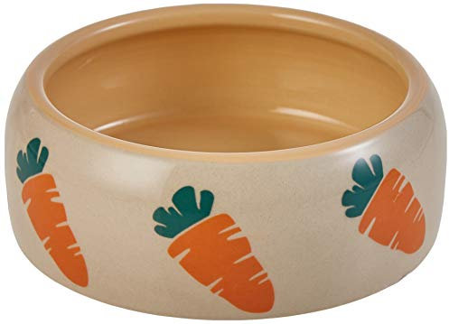 Nobby Keramik Futtertrog CARROT, beige/orange,500 ml,1 Stück