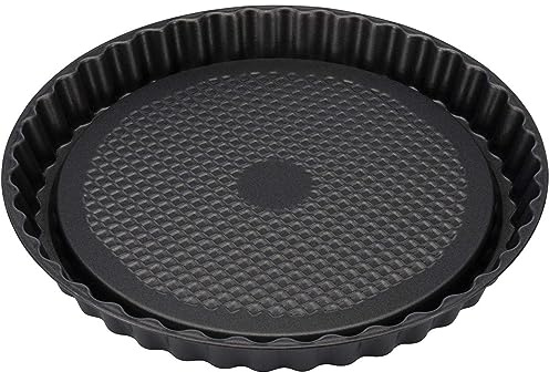 Westmark Teglia per crostate, Ø 28 cm, Antiaderente, Acciaio stampato a freddo, Back Meister, Antracite, 32942270