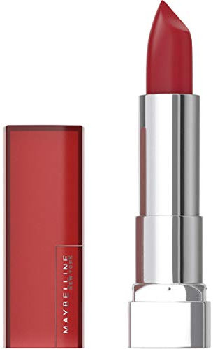 Maybelline New York Lippenstift Color Sensational Creamy Mattes 968 Rich Ruby, 1er Pack (1 x 25 g)