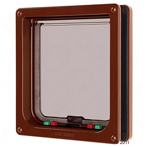 Swing-Katze Cat Mate 304 Hunde Katzen Braun Katzenklappe 2