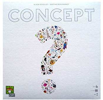 Concept Party Game | Award-Winning Board Game | Team-Based Guessing | Fun Family Game for Adults and Kids | Ages 10+ | 4-12+ Players | Average Playtime 40 Minutes | Made by Repos Production