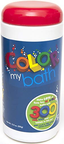 Color My Bath - Tabletten zum Färben des Badewassers, 300 Stück