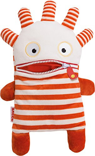 Schmidt Spiele 42300 - Sorgenfresser, Saggo, 37 cm orange-beige