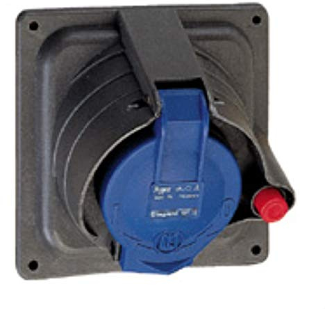 Legrand 052702 Plastique Prisinter Fixe Hypra IP44/55, 32A, 200V à 250V, 2P+T