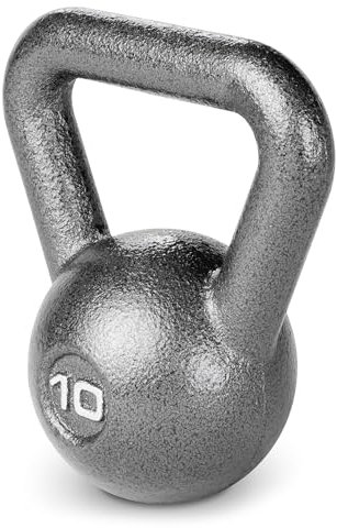 MARCY Unisex-Erwachsene Hammertone Kettle Bell 4,5 kg-Trainingsgewichte HKB-010, schwarz, 10 lb
