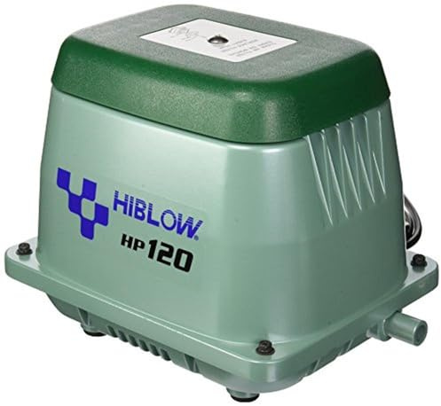 HiBlow Luftpumpe HP-120 150l/min bei 1,3m, Ausgang 18mm, 115 Watt