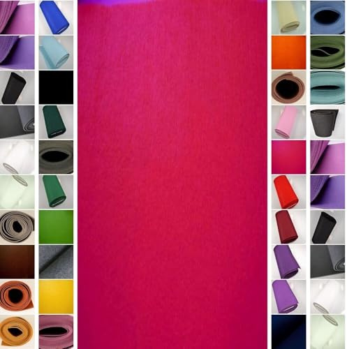 Stoffbook Feutrine de Bricolage ~5MM~ Tissu Feutre Rose foncé, B532