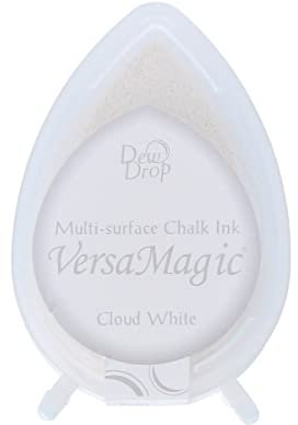 Tsukineko VersaMagic Chalk Dew Drop Ink Pad-Cloud White, Wolkenweiß