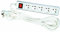 Voltman DIO013035 - Ciabatta a 5 prese 2P + T + interruttore, cavo da 1,5 m