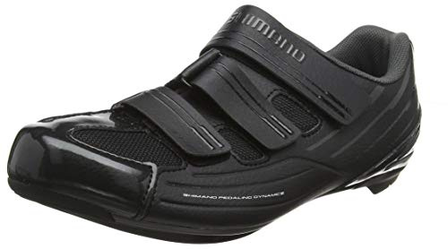 SHIMANO Unisex Kids Rp2 Road Biking Shoes, Black, 2.5