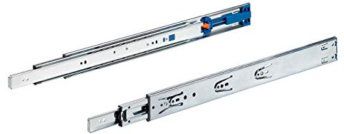 Hettich - Coulissant De Tiroir - Ka 4532 Silent System - Couleur : Zingué, Chromaté