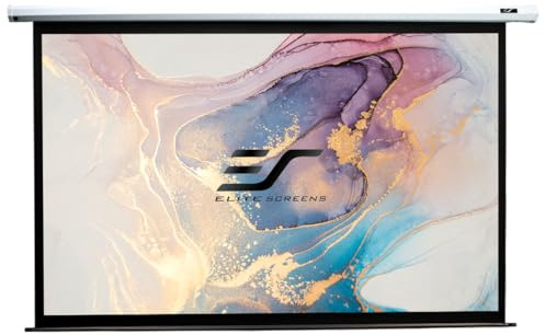 ELITE SCREENS Pantalla motorizada Economy Spectrum Blanco 193 x 121 cm, 16:10 Formato 90 Pulgadas, Electric90X