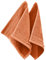 Erwin Müller Seiftuch Heidelberg 2er- Pack 100% Baumwolle Terra Größe 30x30 cm - leichte Qualität, saugstark, schnelltrocknend, kompakt - ideal für Sport, Strand, Reisen (weitere Farben)