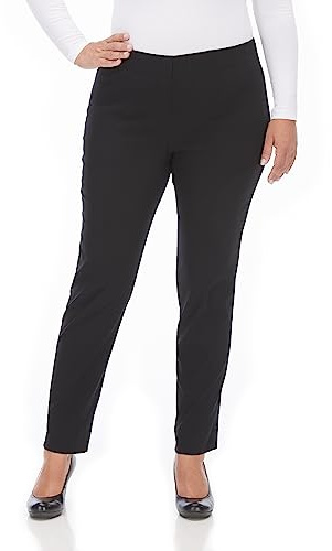 KjBrand Susie XS Ankle Pantalon à Enfiler, Noir, 46 Femme