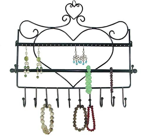 Gearmax® Wall Mount Gioielli Gancio attaccatura dell'orecchino della Collana dei monili Display Stand Rack