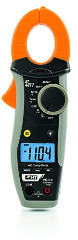 HT Instruments HT4011 - Pinza elettrica digitale CAT III, 600 V, display (conte): 4000