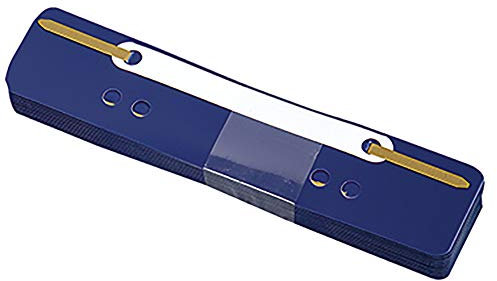 Soennecken Heftstreifen 3174 kurz Kunststoffdeckl. d.bl 25 St./Pack.