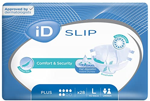 ID Expert Inkontinenz Einweg Pads Plus – Large (115-155 cm)