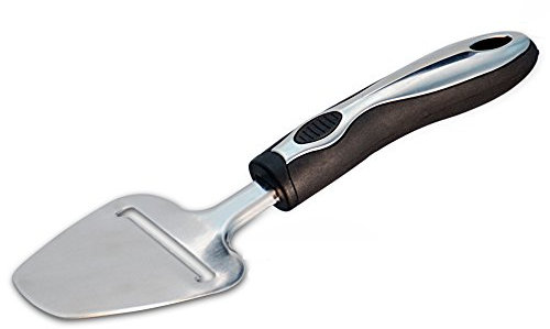 iNeibo Cheese Slicer, Cheese Cutter, Manual Cheese Slicer Grater Peeler Plane, Stainless Steel Stylish Kitchen Tool for Soft and Hard Cheese Boards