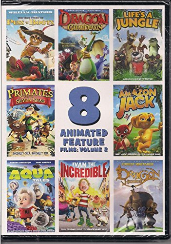 8 Feature Compilation: Kids Animated: Vol. 2 [DVD] [Region 1] [US Import] [NTSC]