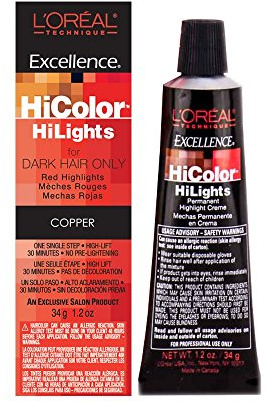 L'Oréal Paris L'Oreal Excel Hicolor Highlights Copper 35 Ml (Haarfarbe), (1Er Pack)