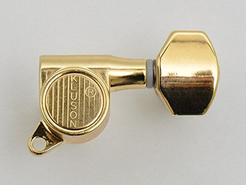 Göldo / Kluson MS6LG Round-Backs, 6-länkar, guld