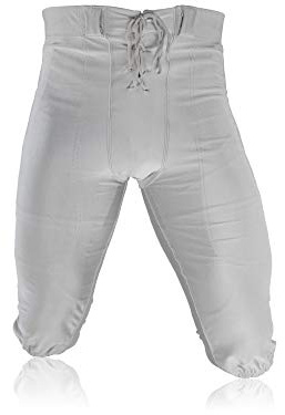 Full Force Herren Footballhose Profi, Silber Grau, YL, FF0208381404