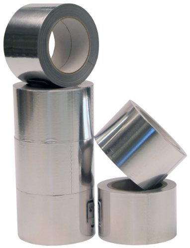 Aluminium Klebeband 100mmx50m 1 Rolle Profi-Qualität Isolierband Abdichtband Aluminium-Klebeband