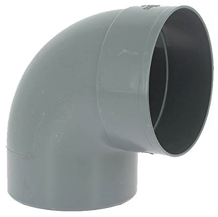 adequa Systèmes d'évacuation - Coude 87.5 PVC cz-8 mâle-femelle Ø160
