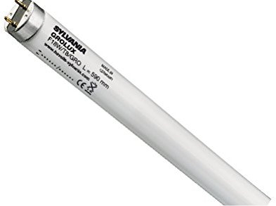 SYLVANIA T8 Leuchtstoff-Lampe, Wachstumslampe, G13 Sockel, 30 Watt, 10000h Lebensdauer, 26mm Durchmesser, 900mm Länge, Weißer Kolben, dimmbar, 1er Pack