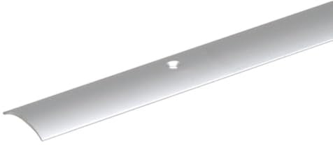 Alberts 490010 Perfil de transición, Perforado, Aluminio, anodizado plateado, 900 x 30 mm