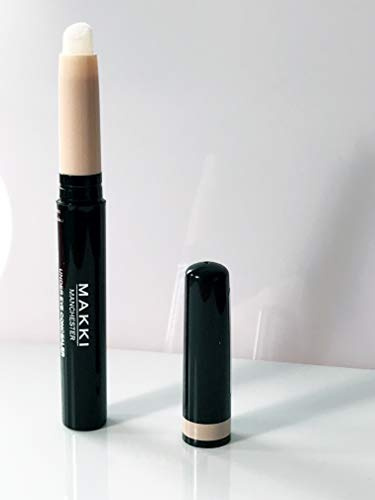 MAKKI Langer Halt cremig concealer abdeck Make-up- abdeckstift gegen Hautunreinheiten & Augenringe - seidig - nicht ölig hell beige 01