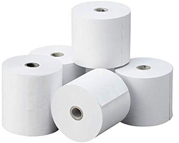 Sumedtec - Pack 8 Rollos Papel Térmico 80x80x12 mm | Sin BPA | Alta Sensibilidad | Compatibles con TPV, Cajas Registradoras y Datáfonos | 80 m por Rollo